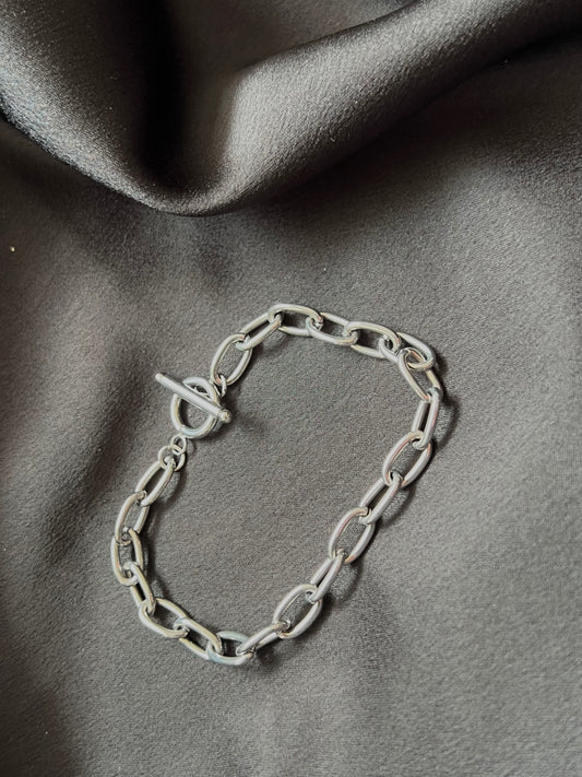Chunky lock armbånd