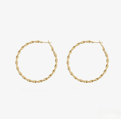 Violet hoops