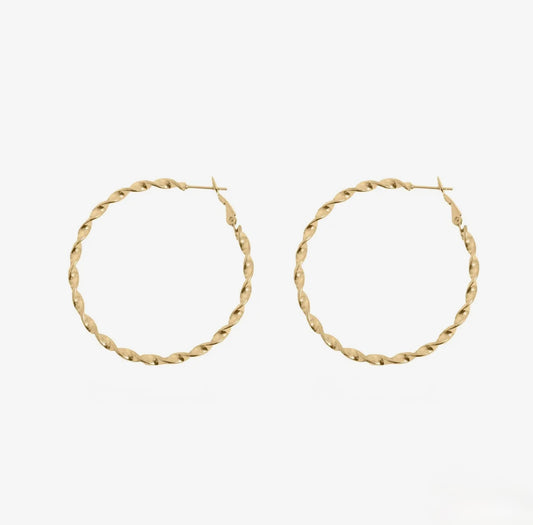 Violet hoops