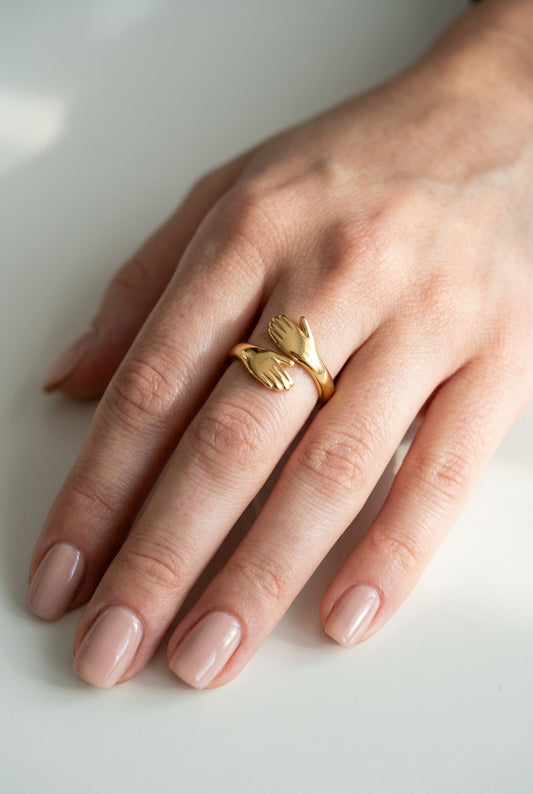 Hug me ring justerbar
